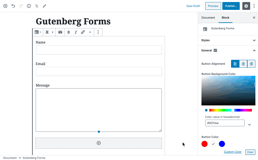 Gutenberg Forms联系表单生成器WordPress插件 (https://www.wpzt.net/) WordPress插件 第2张